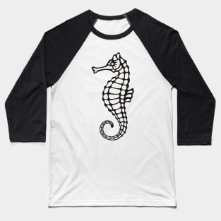 Seahorse Baseball T-Shirt